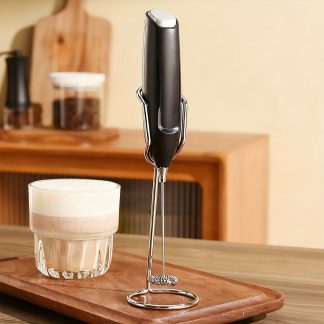 Handheld Milk Frother with Stand
